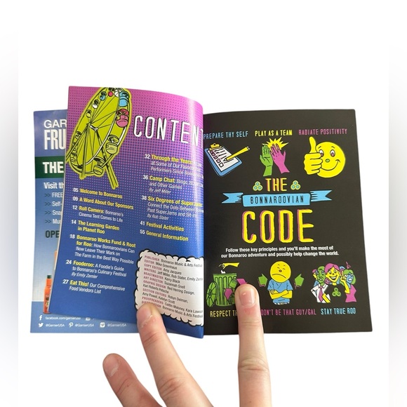 Bonnaroo 2014 Music & Arts Festival Tin Souvenir Lunch Box & Contents - Picture 6 of 8